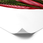 Poster Feuille botanique vintage (Coin)