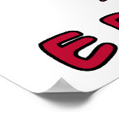 Poster Feuille canadienne polonaise d'Edmonton (Coin)