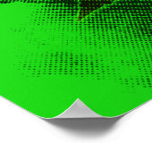 Poster Feuille cosmique : Neon Dreamscape (Coin)