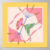 Poster Feuille dansante (Devant)
