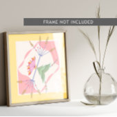 Poster Feuille dansante