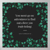 Poster Feuille d'aventure (Devant)