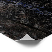 Poster Feuille de châtaignes par Julie de Graag - Flore r (Coin)