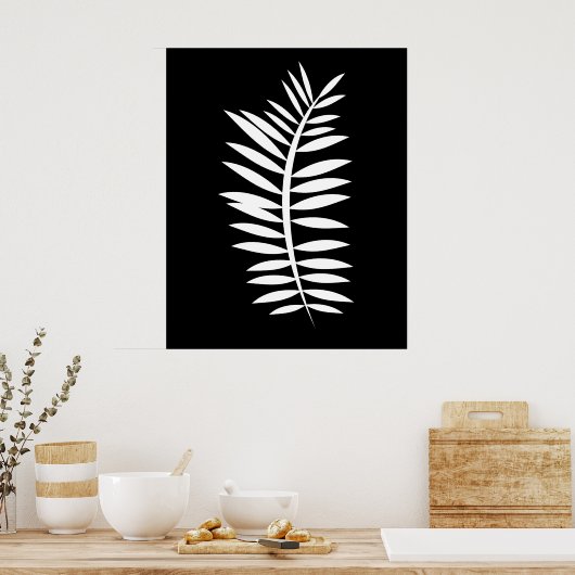 Poster feuille de Fernarbre (Cuisine)