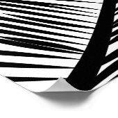 Poster Feuille de palme (Coin)