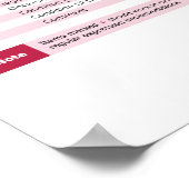 Poster Feuille de triche d'expression régulière (regex) (Coin)