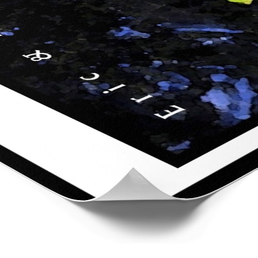 Poster Feuille d'érable I (Coin)