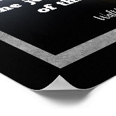 Poster Feuille d'herbe - Walt Whitman art (Coin)