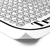 Poster Feuille d'objectif budgétaire Mason Jar 500 $ (Coin)