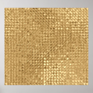 Poster Feuille d'or, parties scintillant texture transpar