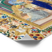 Poster Feuille d'un livre d'heures (Coin)