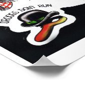 Poster Feuille Flash Tattoo (Coin)