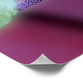 Poster Feuille ivoire (Coin)