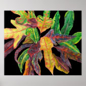 Poster Feuille majestueux (Devant)