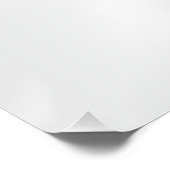 Poster Feuille Sombre Épurée (Coin)