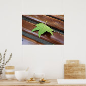 Poster feuille tombée (Cuisine)