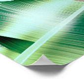 Poster Feuille tropical sans couture arrière - plan, rétr (Coin)