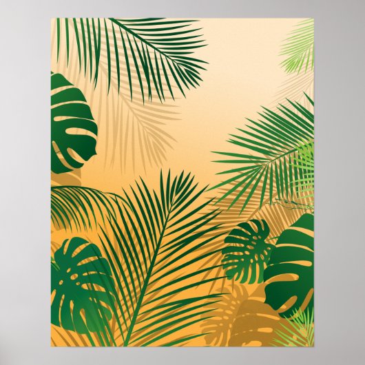 Poster Feuilles 4 (Devant)