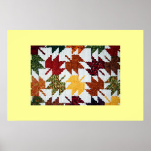 Poster Feuilles Amish