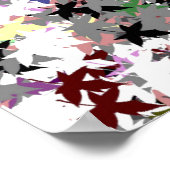 POSTER FEUILLES ARBRES (Coin)