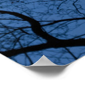 Poster feuilles au clair de lune (Coin)