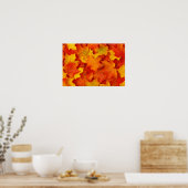 Poster Feuilles automnales (Cuisine)