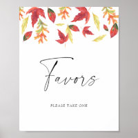 Feuilles colorées de l'automne Cadeaux