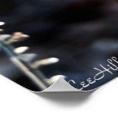 Poster Feuilles colorés à Dusk on the Trail (Coin)