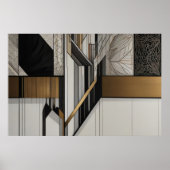 Poster Feuilles d'acier (Devant)