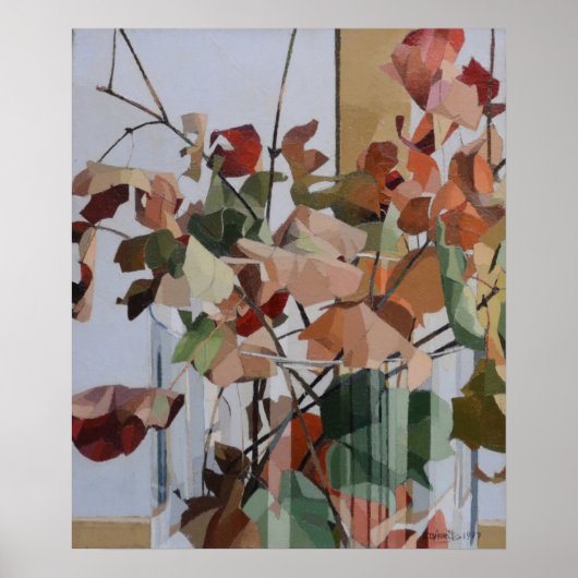 Poster Feuilles d'automne (Devant)