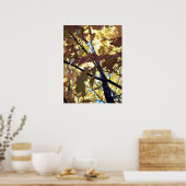 Poster Feuilles d'automne (Cuisine)