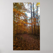 Poster Feuilles d'automne (Devant)