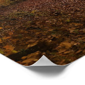 Poster Feuilles d'automne (Coin)