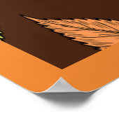 POSTER FEUILLES D'AUTOMNE (Coin)
