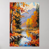 Poster Feuilles d'automne (Devant)