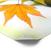 Poster Feuilles d'automne (Coin)