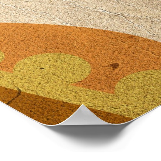 POSTER FEUILLES D'AUTOMNE (Coin)