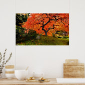 Poster Feuilles d'automne (Cuisine)