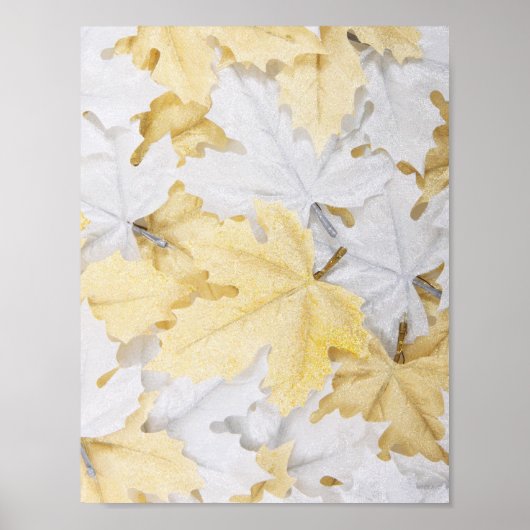 Poster Feuilles d'automne (Devant)