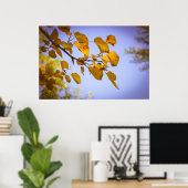 Poster Feuilles d'automne (Bureau à domicile)