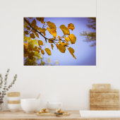 Poster Feuilles d'automne (Cuisine)