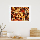 Poster Feuilles d'automne (Cuisine)