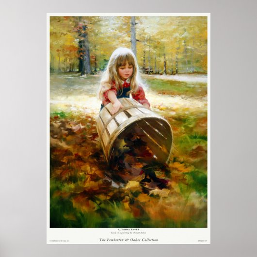 Poster Feuilles d'automne (Devant)