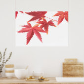 Poster Feuilles d'automne (Cuisine)