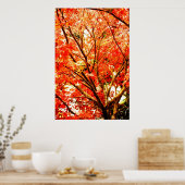 Poster feuilles d'automne 002 (Cuisine)