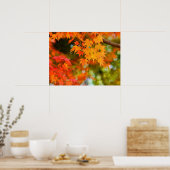 Poster Feuilles d'automne [Affiche] (Cuisine)