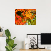 Poster Feuilles d'automne [Affiche] (Bureau à domicile)