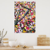 Poster Feuilles d'automne au sol (Cuisine)