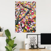 Poster Feuilles d'automne au sol (Bureau à domicile)