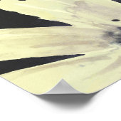 Poster Feuilles d'automne, baies : motif d'aquarelle. (Coin)